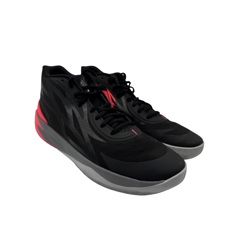 Puma MB.02 Basketball Shoes Mens Size 14 Black Excellent LaMelo Ball 378287-01